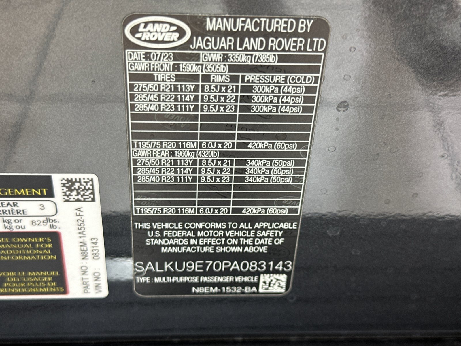 Used 2023 Land Rover Range Rover SV AWD/4WD image 28