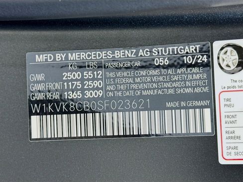 New 2025 Mercedes-Benz SL 63 AMG S e Performance 4MATIC image 28