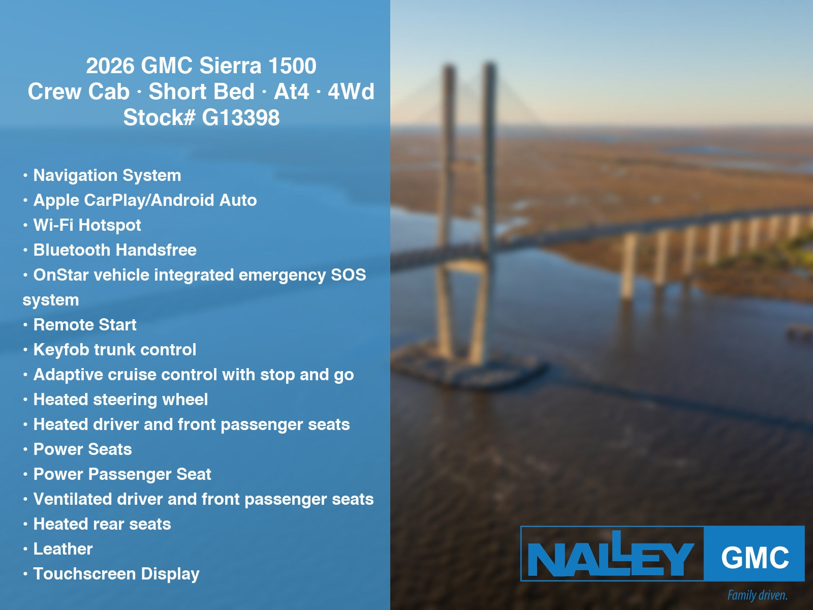 New 2026 GMC Sierra 1500 AT4 w/ AT4 Premium Package AWD/4WD image 37