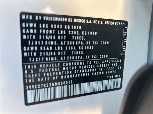 Used 2022 Volkswagen Taos S image 45