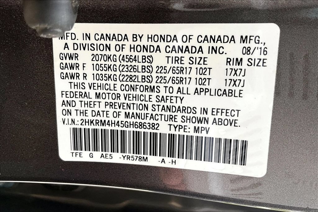 Used 2016 Honda CR-V SE image 19