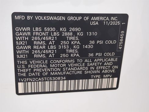 New 2026 Volkswagen Atlas SEL Premium R-Line image 25