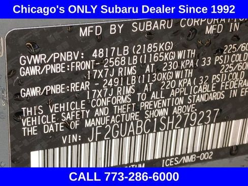 Certified 2025 Subaru Crosstrek 2.0i w/ Convenience Package #1 image 18