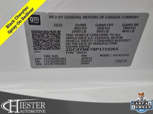 Certified 2023 Chevrolet Silverado 2500 Custom w/ Custom Value Package AWD/4WD image 36