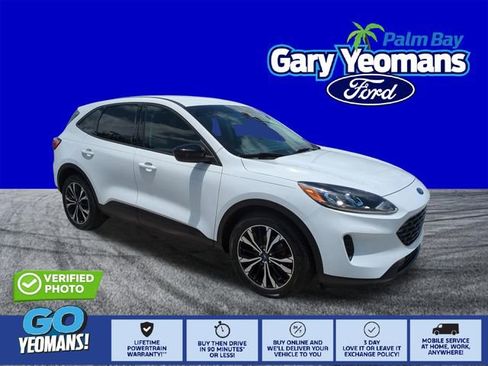 Certified 2021 Ford Escape SE w/ SE Sport Appearance Package FWD image 1