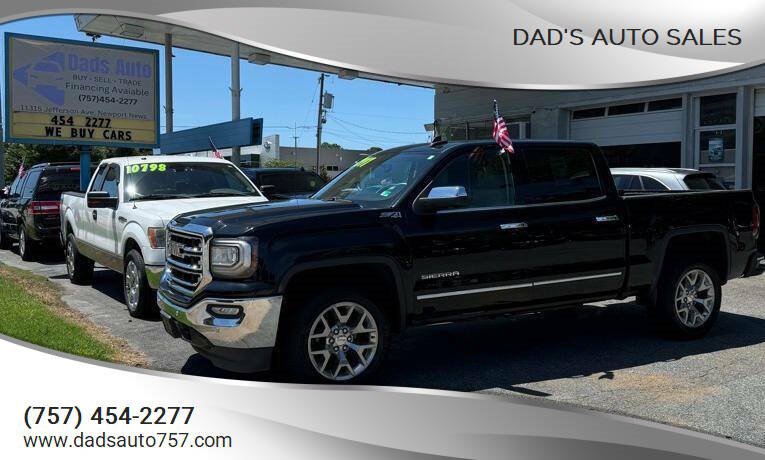 Used 2018 GMC Sierra 1500 SLT w/ SLT Premium Package AWD/4WD image 1