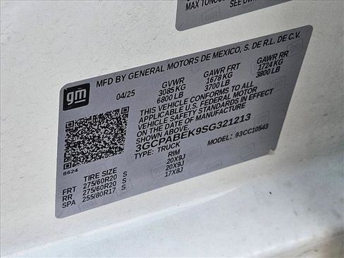 Used 2025 Chevrolet Silverado 1500 Custom RWD image 15