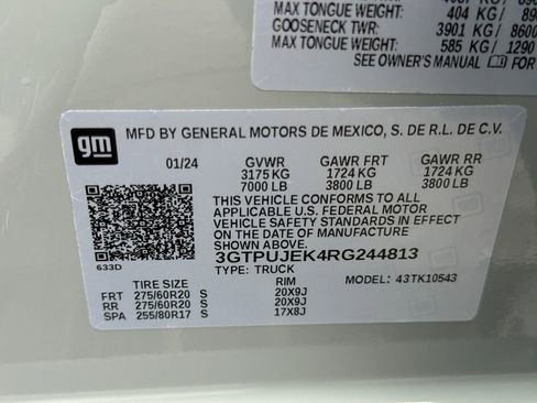 Used 2024 GMC Sierra 1500 Elevation AWD/4WD image 28