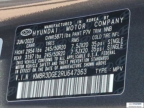 Certified 2024 Hyundai Palisade XRT AWD/4WD image 26