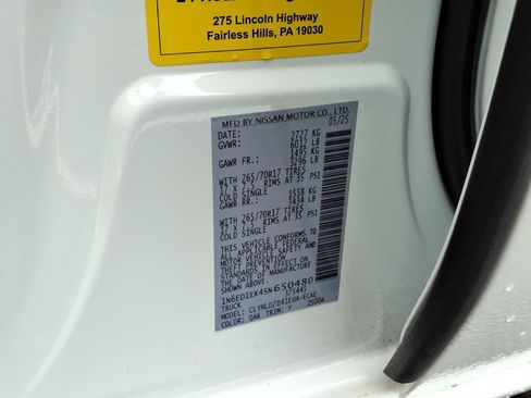 Used 2025 Nissan Frontier PRO-4X w/ Pro Premium Package AWD/4WD image 31