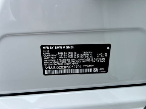 Used 2023 BMW X5 M w/ Competition Package AWD/4WD image 28