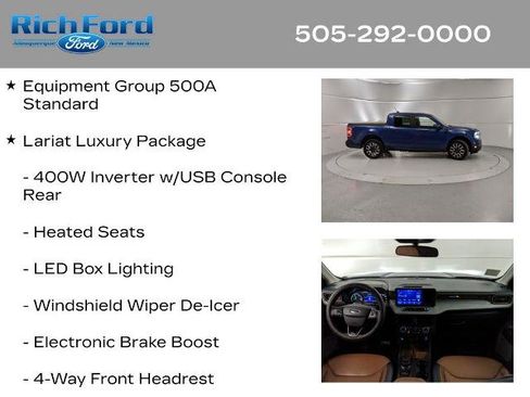 Certified 2023 Ford Maverick Lariat w/ Lariat Luxury Package image 11