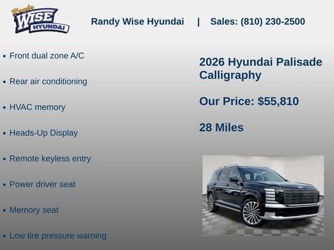 New 2026 Hyundai Palisade Calligraphy AWD/4WD image 10
