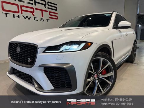 Used 2021 Jaguar F-PACE SVR AWD/4WD image 1