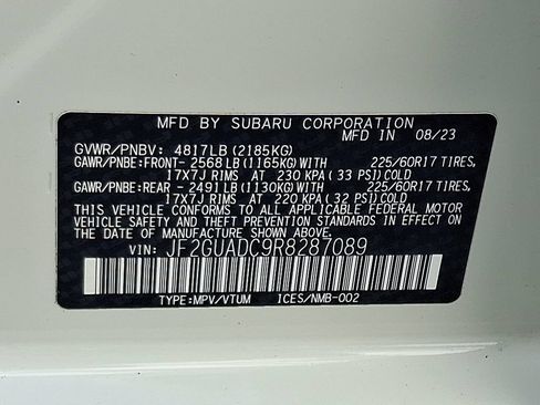 Certified 2024 Subaru Crosstrek 2.0i Premium AWD/4WD image 27