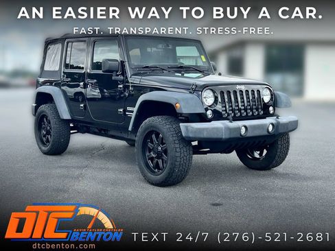 Used 2018 Jeep Wrangler Unlimited Sport S AWD/4WD image 1