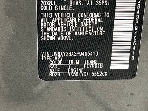 Used 2023 Nissan Armada SL w/ Midnight Edition Package image 39