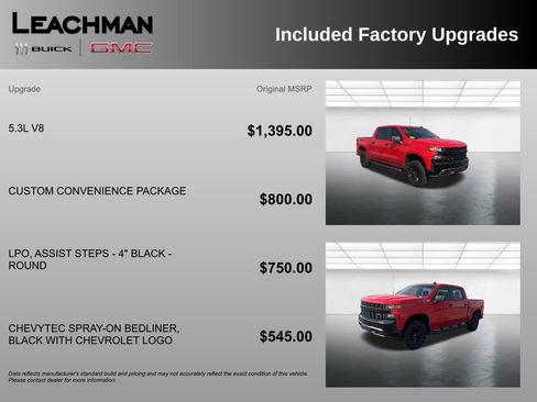 Used 2020 Chevrolet Silverado 1500 Custom Trail Boss w/ Custom Convenience Package image 10