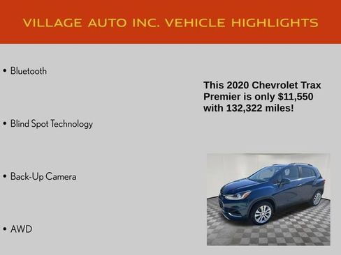 Used 2020 Chevrolet Trax Premier AWD/4WD image 14