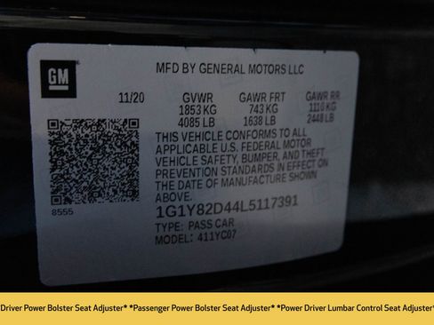 Used 2020 Chevrolet Corvette Stingray w/ 3LT Preferred Equipment Group image 46