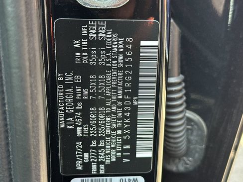 Certified 2024 Kia Sportage SX FWD image 40