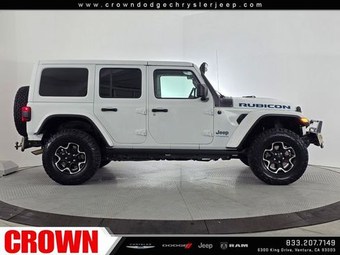 Used 2021 Jeep Wrangler Unlimited Rubicon 4xe w/ Cold Weather Group image 9