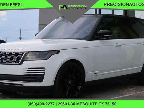 Used 2018 Land Rover Range Rover Long Wheelbase Supercharged AWD/4WD image 1