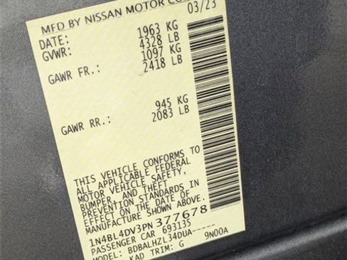 Used 2023 Nissan Altima 2.5 SV image 35