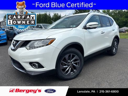 Used 2016 Nissan Rogue SL w/ SL Premium Package AWD/4WD image 1