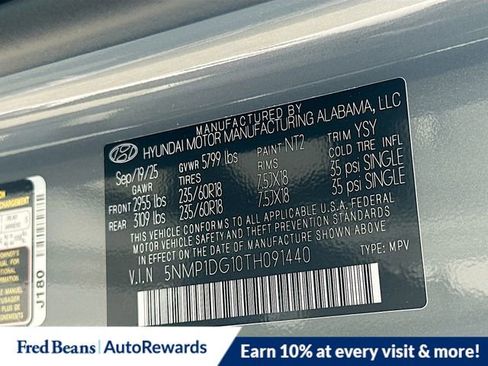 New 2026 Hyundai Santa Fe SE AWD/4WD image 8