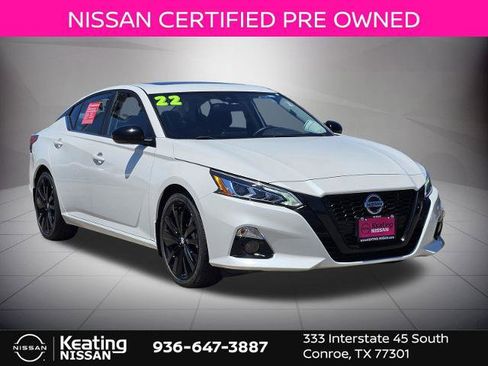 Certified 2022 Nissan Altima 2.5 SR w/ Midnight Edition Package FWD image 1