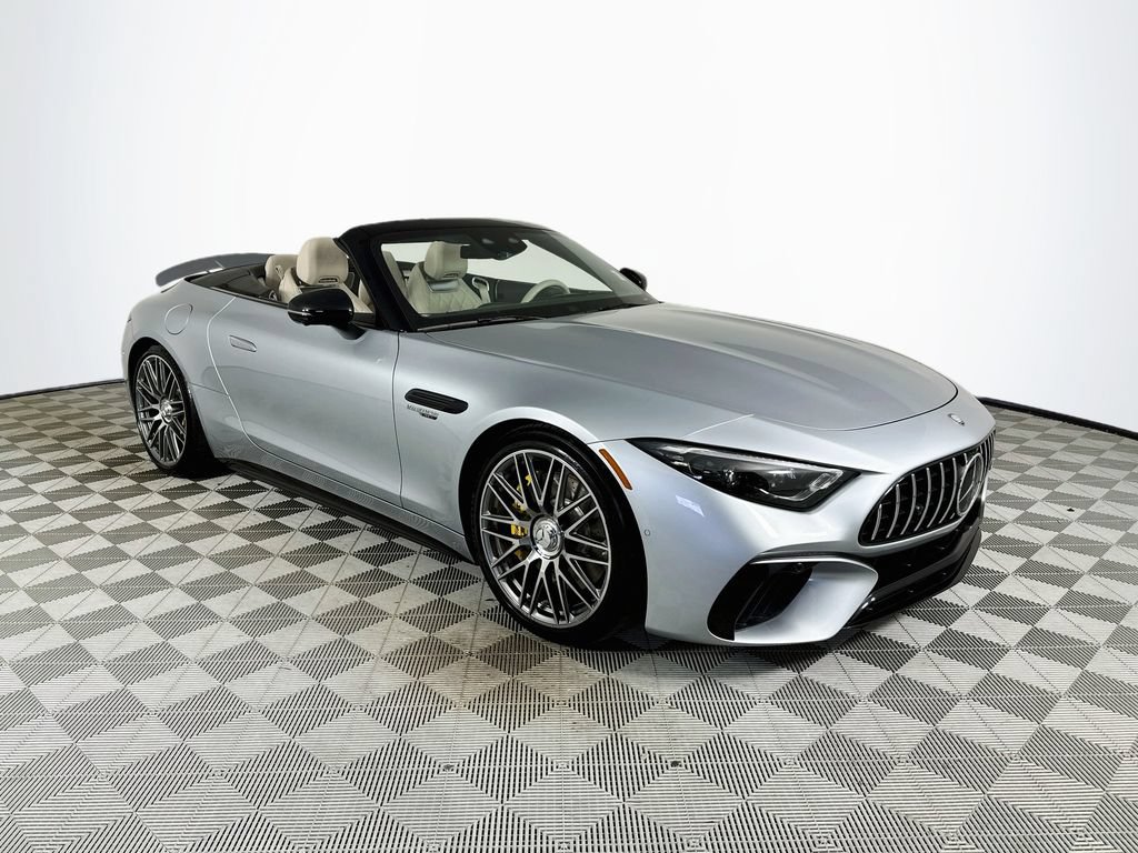 Certified 2023 Mercedes-Benz SL 63 AMG 4MATIC w/ Driver Assistance Package image 1