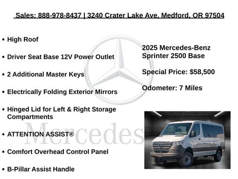 Used 2025 Mercedes-Benz Sprinter 144 Cargo image 15