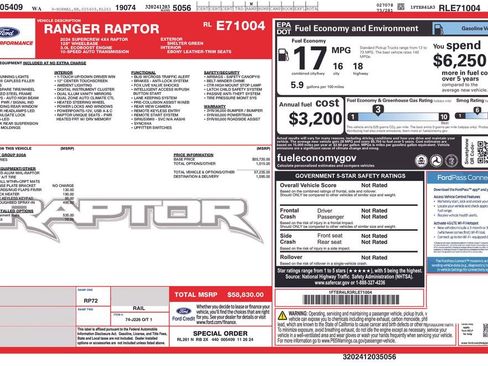 Used 2024 Ford Ranger Raptor image 26