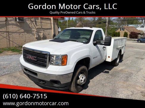 Used 2011 GMC Sierra 3500 W/T w/ Snow Plow Prep Package AWD/4WD image 1