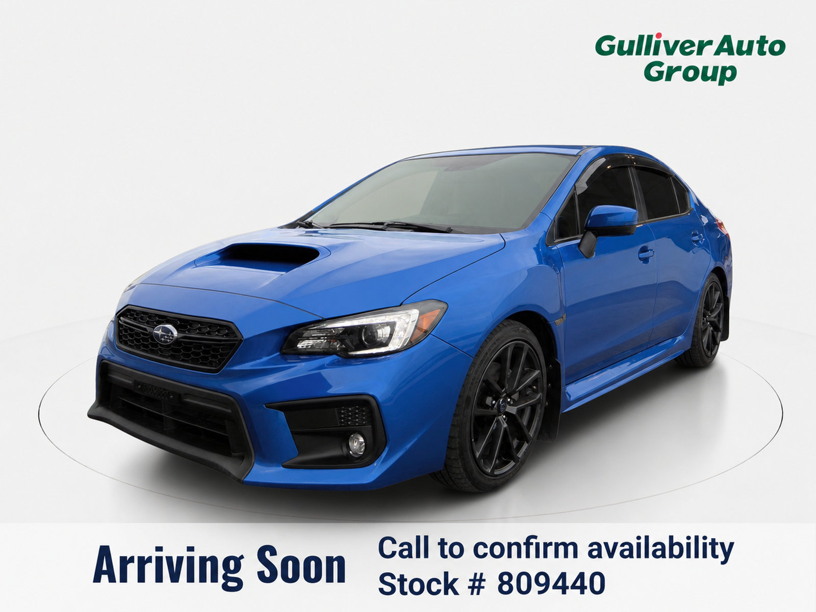 Used 2018 Subaru WRX Limited AWD/4WD image 1