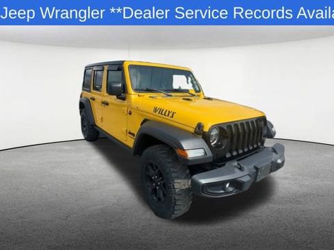 Used 2021 Jeep Wrangler Unlimited Sport AWD/4WD image 2