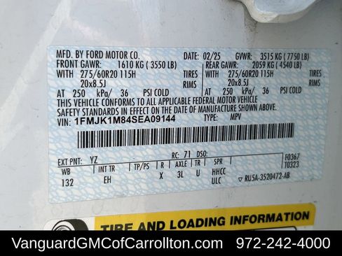 Used 2025 Ford Expedition Max Platinum AWD/4WD image 35