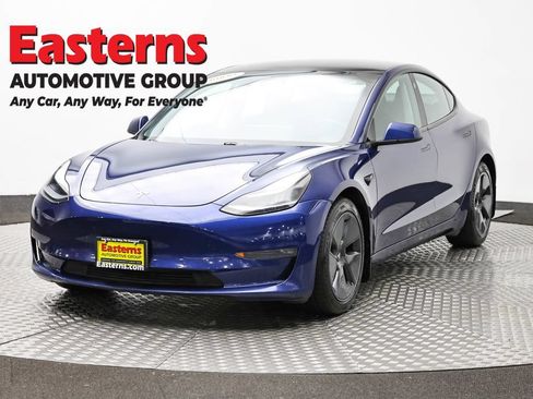 Used 2021 Tesla Model 3 Long Range AWD/4WD image 1