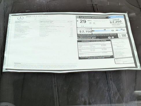 New 2026 Mercedes-Benz GLA 250 GLA 250 image 16