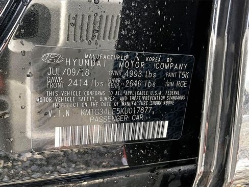 Used 2019 Genesis G70 3.3T Advanced w/ Sport Package image 31