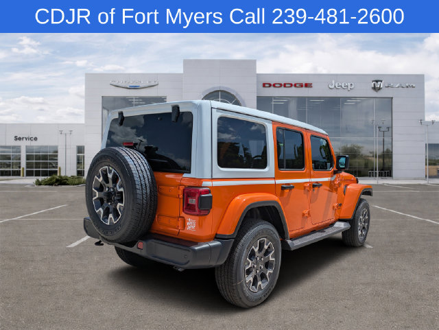 New 2026 Jeep Wrangler Unlimited Sahara w/ Whitecap Package AWD/4WD image 3