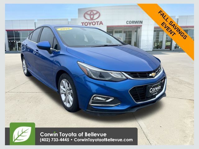 Used 2016 Chevrolet Cruze LT w/ Sun And Sound Package FWD 360° Tour