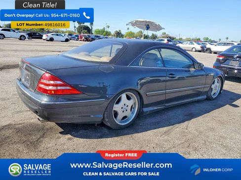 Used 2002 Mercedes-Benz CL 600 image 4