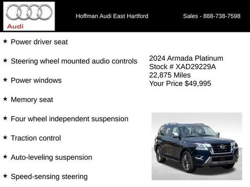 Used 2024 Nissan Armada Platinum AWD/4WD image 18