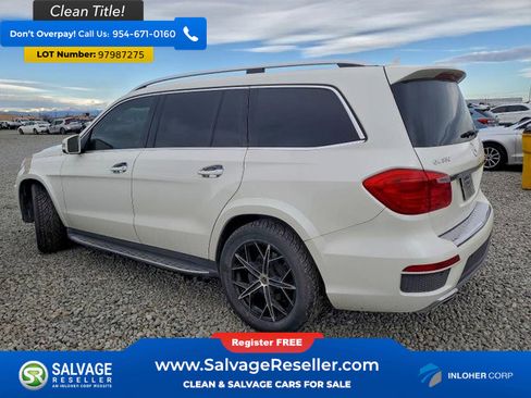 Used 2014 Mercedes-Benz GL 550 4MATIC image 3