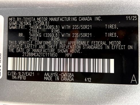 New 2026 Lexus RX 350h 350h Premium image 27