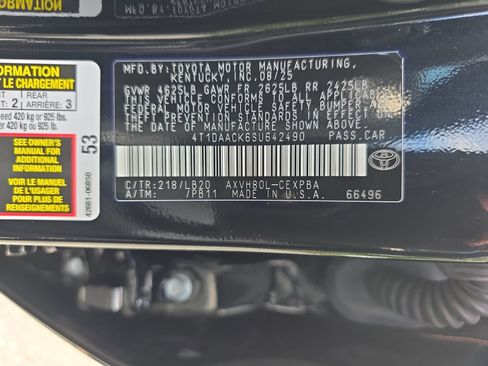 Used 2025 Toyota Camry XSE FWD image 33