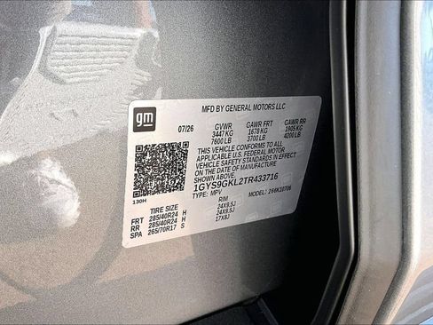 New 2026 Cadillac Escalade Platinum Sport w/ LPO, ONYX Package AWD/4WD image 13