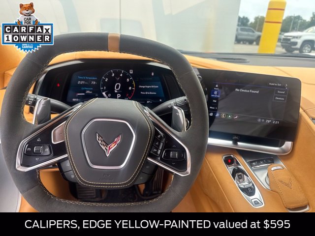 Used 2021 Chevrolet Corvette Stingray Premium Cpe w/ Engine Appearance Package RWD image 13